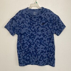 Nike Blue Camo T-Shirt Size XL